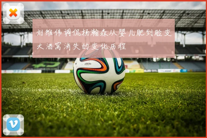 刘维伟调侃杨瀚森从婴儿肥到脸变大酒窝消失的变化历程